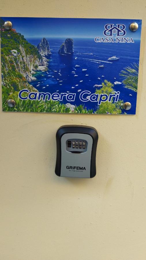 Apartamento Casa Nina- Camera Capri Nápoles Exterior foto